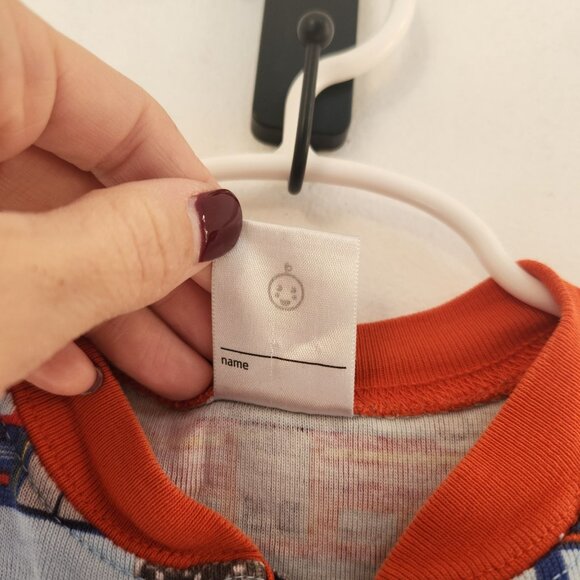 BUNDLE (2) Hanna Andersson Pajamas Full Zip Trains Dragons Toddler Boys 3T - Picture 7 of 13